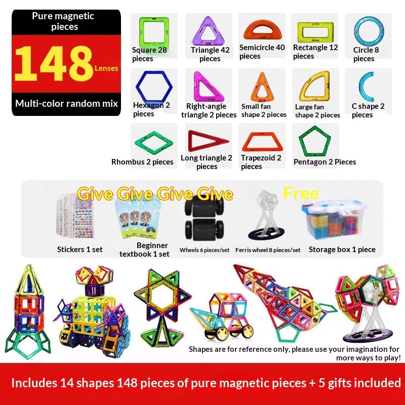 Blocs de construction magnétiques et jouets magnétiques