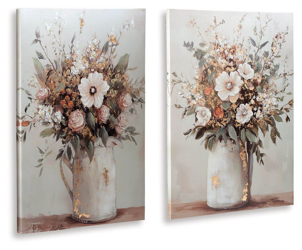Faisaldon - Wall Art Set (Set of 2) - Multi-1