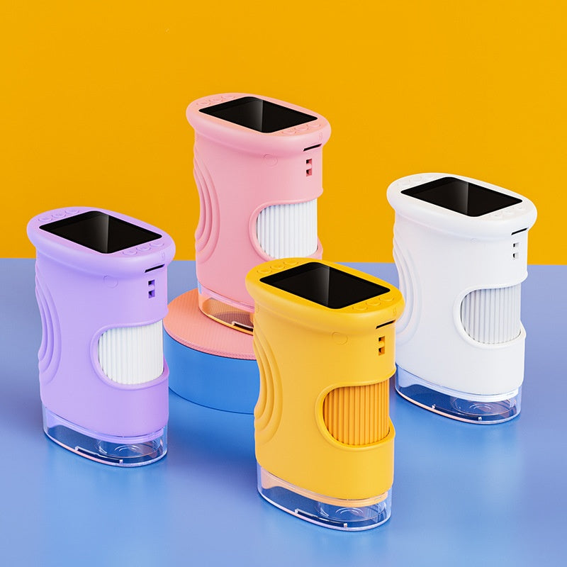 Microscope numérique portable pour enfants pour l'exploration en extérieur
