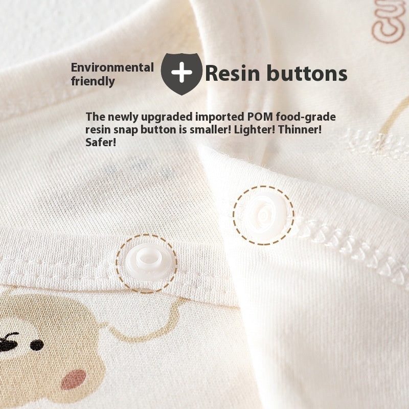 Barboteuses Bébé Classe A Pur Coton Sous-vêtements Nouveau-né