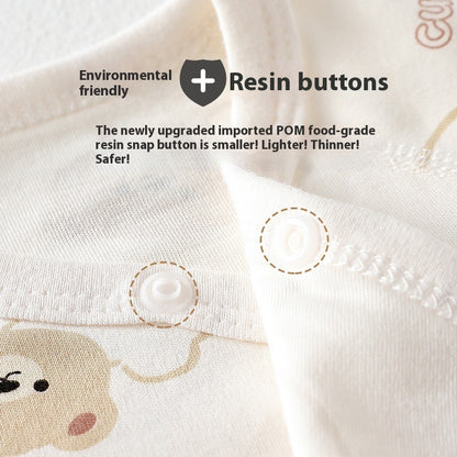 Barboteuses Bébé Classe A Pur Coton Sous-vêtements Nouveau-né