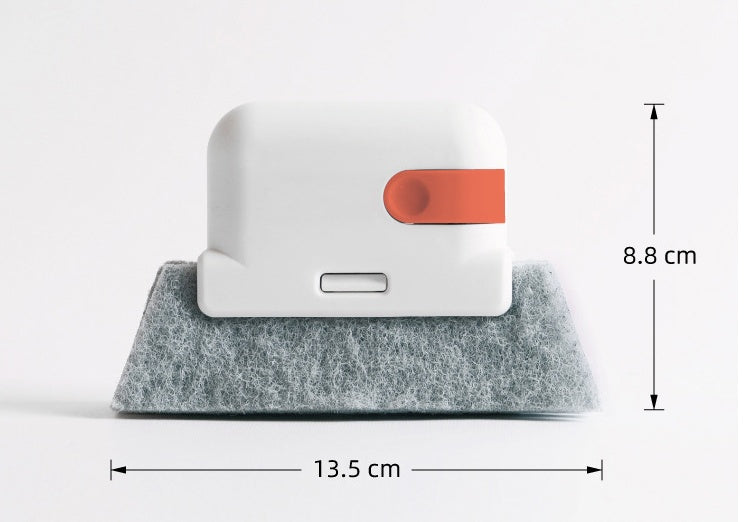Brosse de nettoyage créative pour rainures, nettoie rapidement tous les coins et interstices, brosses de nettoyage détachables pour rails de porte et de fenêtre