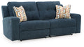 Signature Design by Ashley Danum Reclining Sofa Fabric Ink Gray 2 Seat-0
