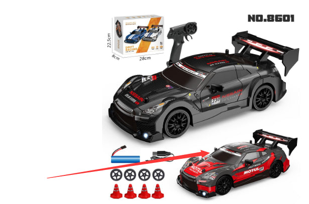 Voiture de course télécommandée à grande vitesse RC Drift, jouets éducatifs
