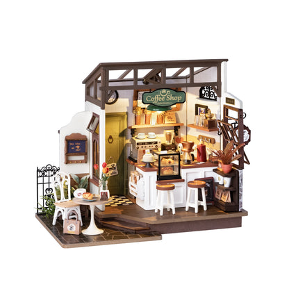 Maison de campagne DIY en bois, puzzle 3D, modèle à assembler