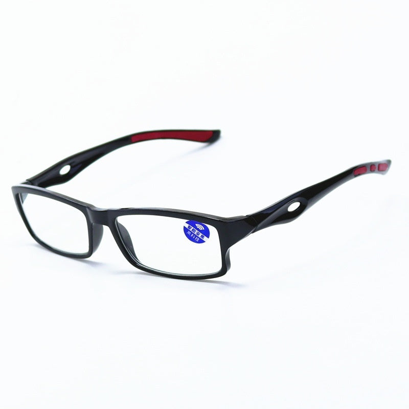 Lunettes de lecture HD anti-lumière bleue TR pour personnes âgées et d'âge moyen