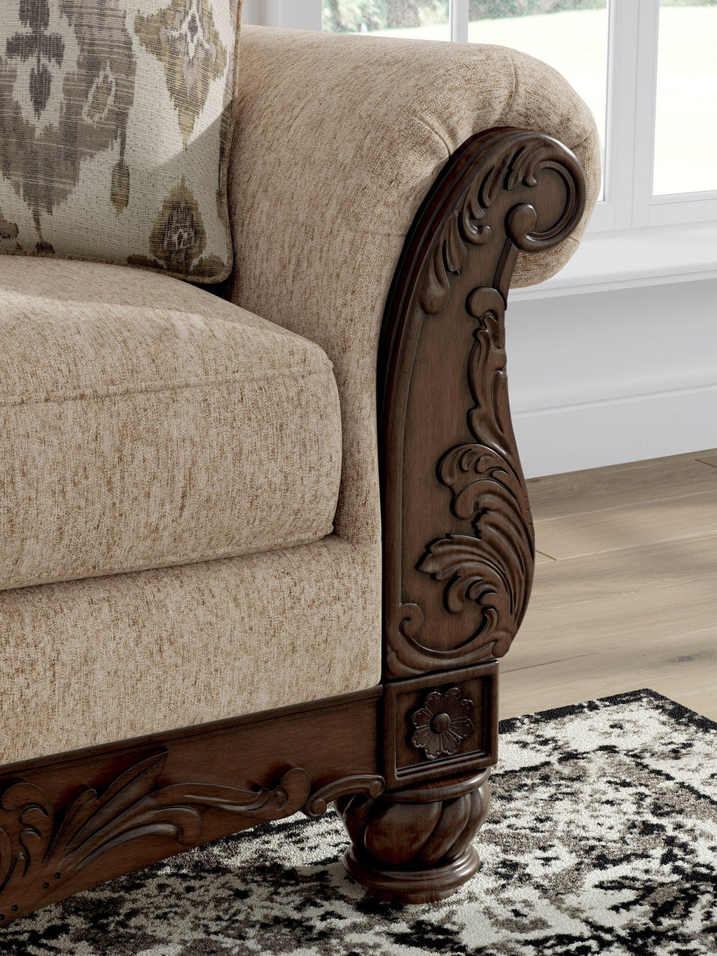 Chelsworth - Loveseat - Golden-1