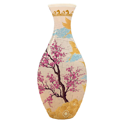 Vase Puzzle 3D DIY Décoration Salon Maison