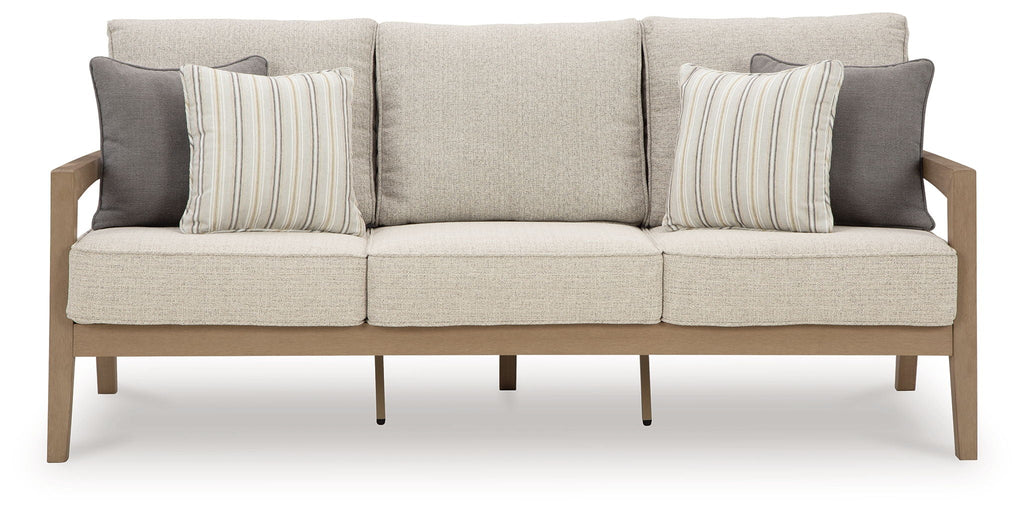 Driftwood Outdoor Sofa with Cushions Furniture-2