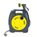 Garden Hose Reel Trolley with Hose-0