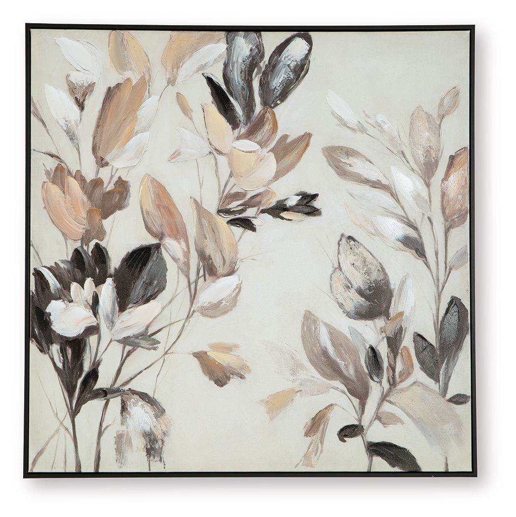 Trulow - Wall Art - Tan / Brown / Black-0