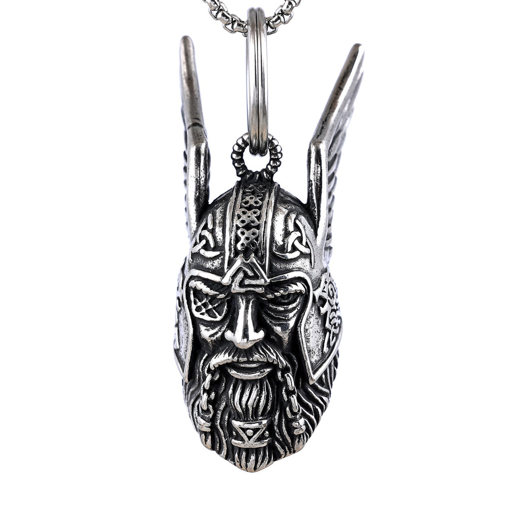 Personality Viking Helmet Bell Advanced Design Sense Domineering