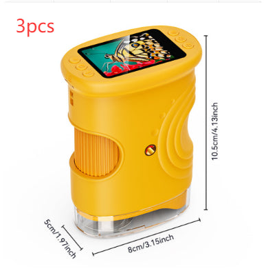 Microscope numérique portable pour enfants pour l'exploration en extérieur
