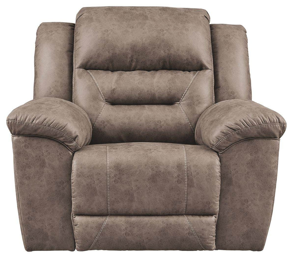 Stoneland - Rocker Recliner - Faux Leather - Fossil-2