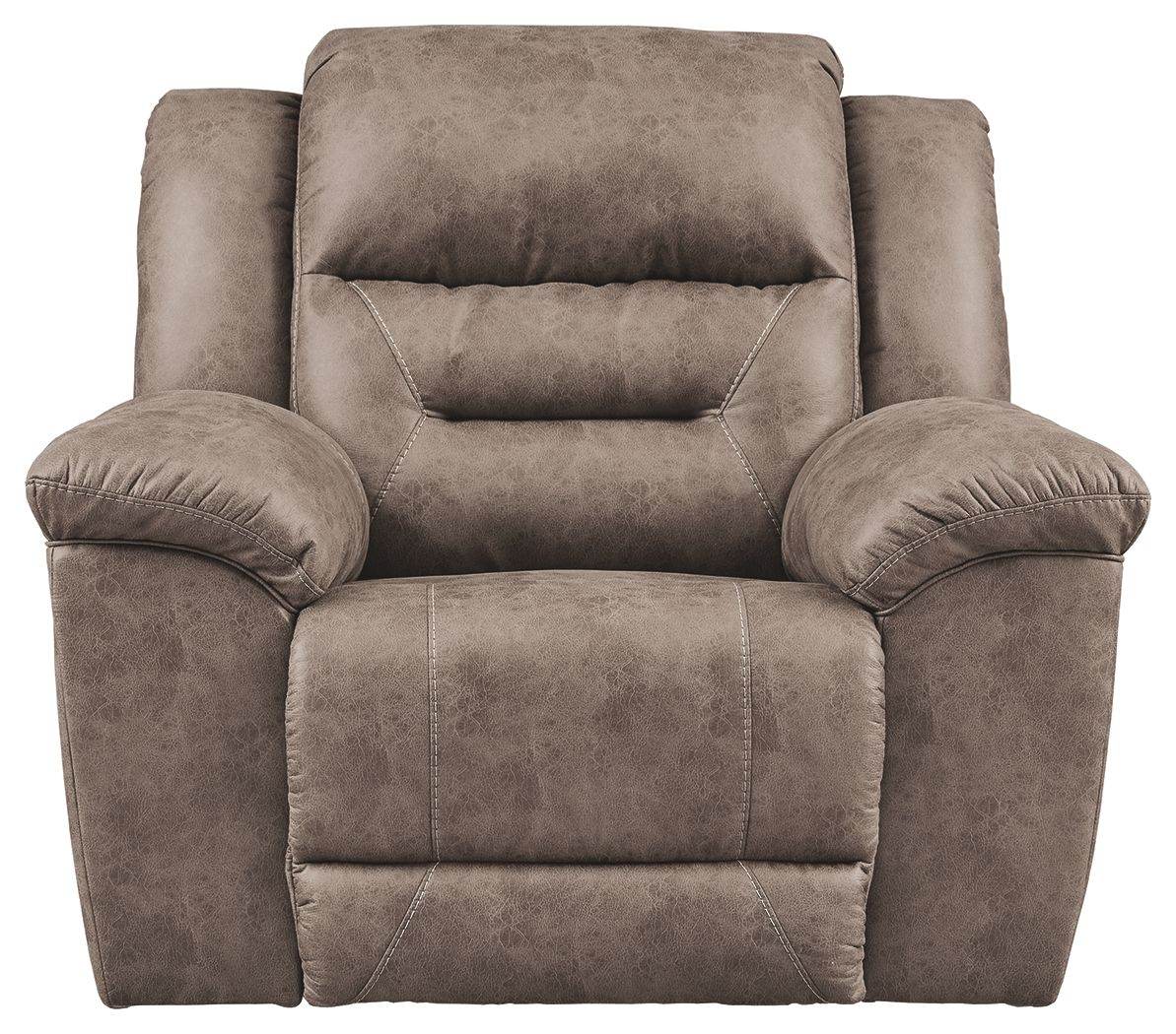 Stoneland - Rocker Recliner - Faux Leather - Fossil-2