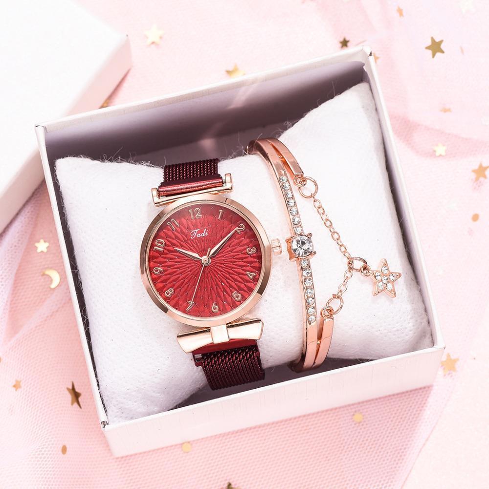 Bracelet de montre numérique en alliage pour femme