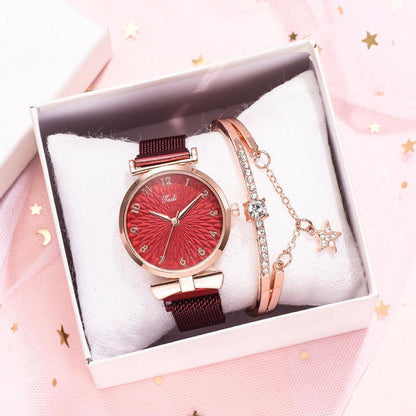 Bracelet de montre numérique en alliage pour femme