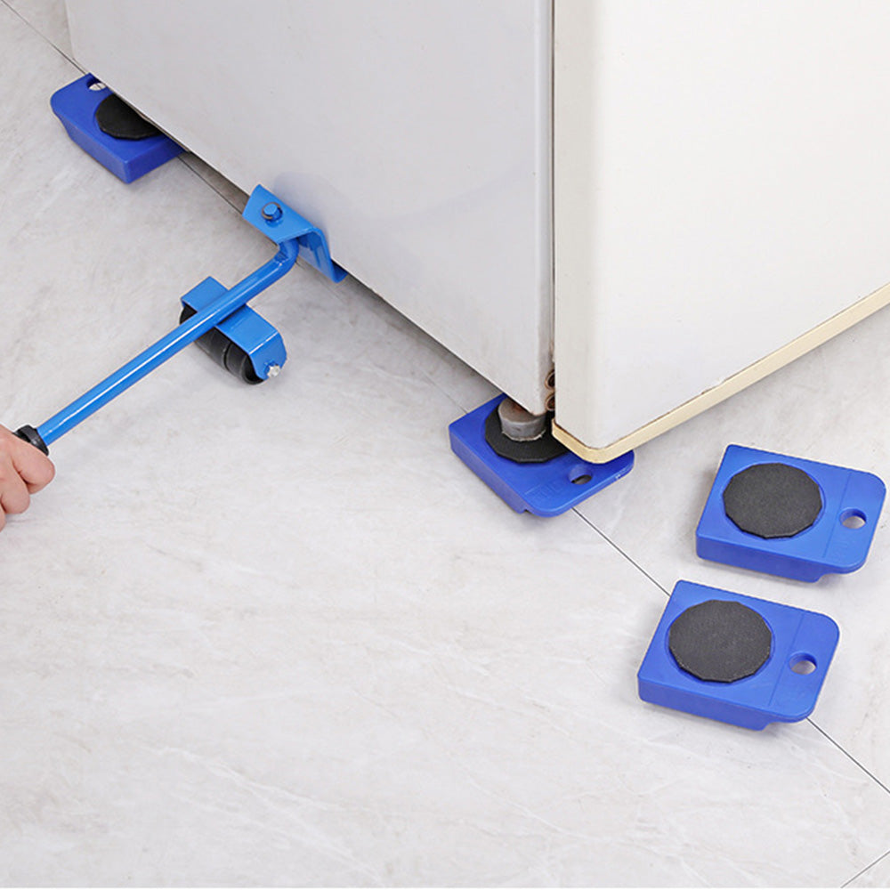 Outil de levage professionnel pour meubles, ensemble d'outils de déménagement, barre à roues, rouleau pour objets lourds, outils à main mobiles