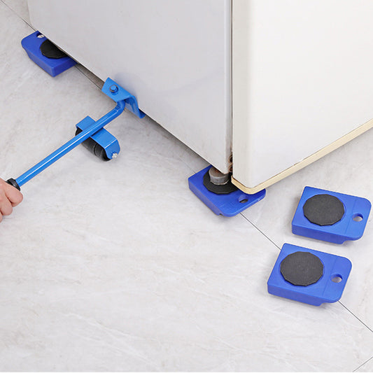 Outil de levage professionnel pour meubles, ensemble d'outils de déménagement, barre à roues, rouleau pour objets lourds, outils à main mobiles