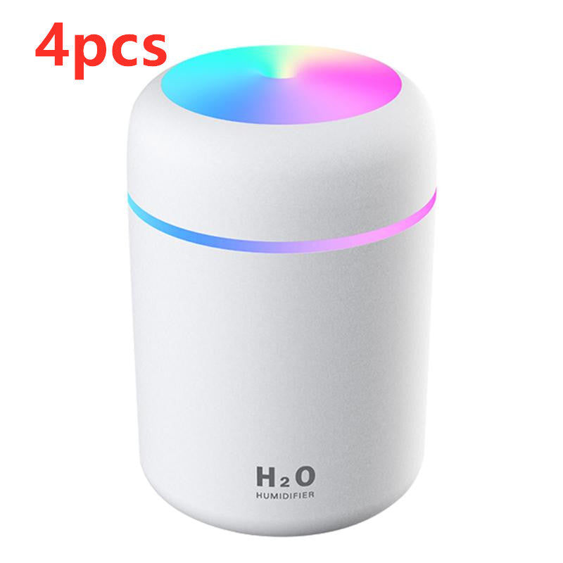 Atomizador de escritorio USB doméstico, mini, silencioso, para dormitorio, gran volumen de niebla