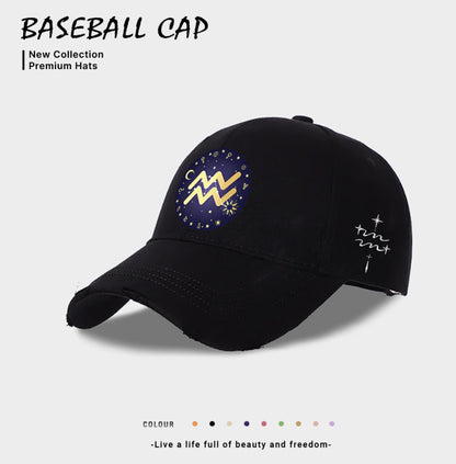 Casquette de baseball décontractée style européen et américain pour femme