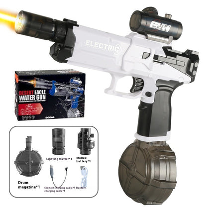 Nouveau pistolet à eau électrique Ice Mouse Ice Explosion, haute vitesse, tir continu, rechargement à liaison, grande capacité pour enfants