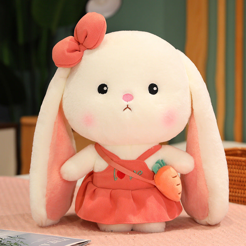 Nouvelle Peluche Lapin Blanc Mignonne et Tendance
