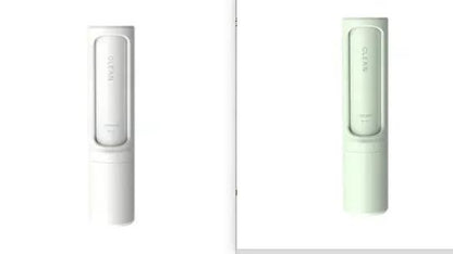 2-in-1 reusable pet hair remover brush AdTec, white and mint green, 2-pack