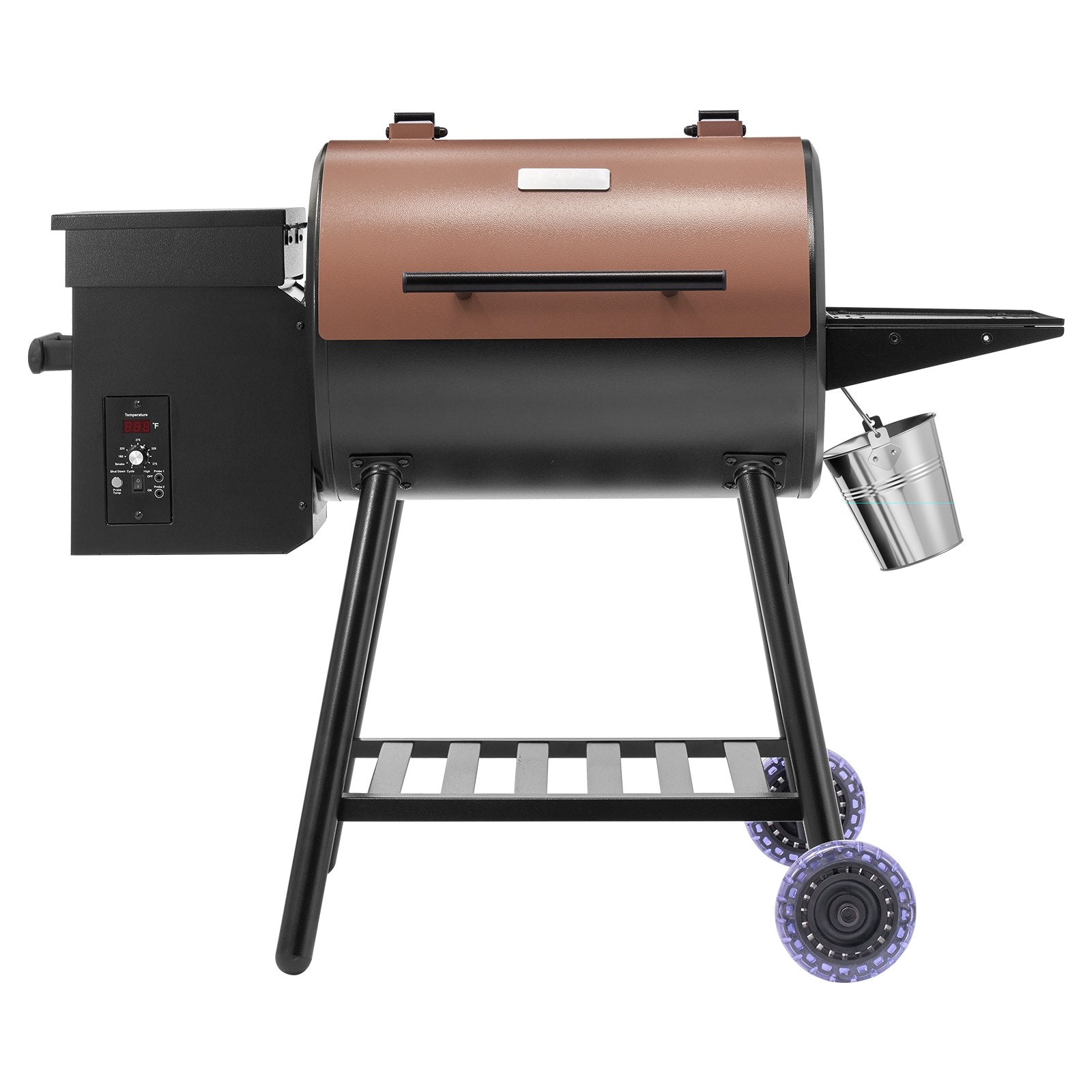 Parrilla de pellets de madera Ahumador Parrillas eléctricas para barbacoa al aire libre