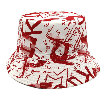 Hat Letter Graffiti Fisherman