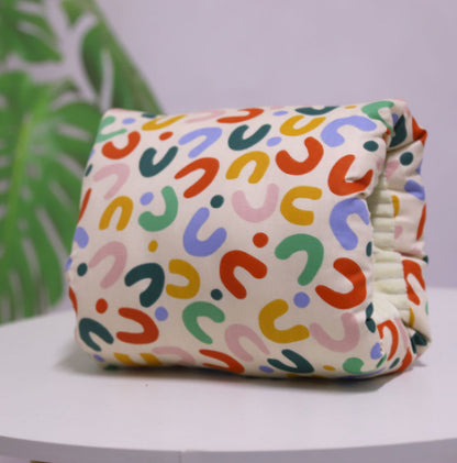 Almohada de brazo ajustable de algodón para lactancia de bebé, almohada de lactancia lavable para bebés, cojín de brazo para lactancia