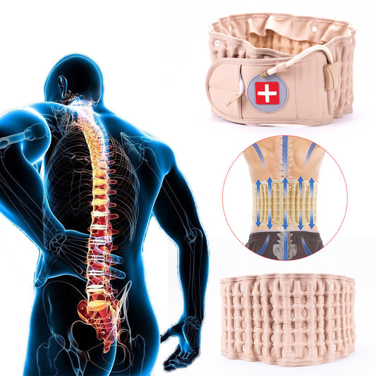 Cinturón de descompresión de espalda Soporte lumbar para el alivio del dolor de espalda Hernia de disco lumbar Cinturón de tracción lumbar Dispositivo de tracción lumbar