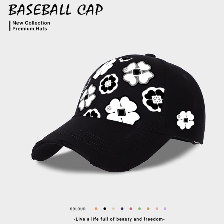 Casquette de baseball décontractée de style européen et américain pour femme