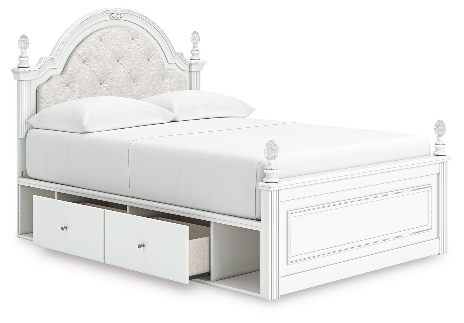 Kozlani - Upholstered Panel Storage Bed-2