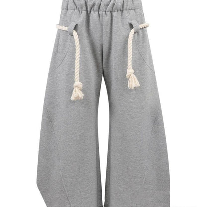 Pantalon coupé fin ample Athleisure Streetwear Sassy Summer