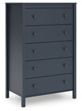 Signatue Design by Ashley Five Drawer Navy Blue Storage Chest-0