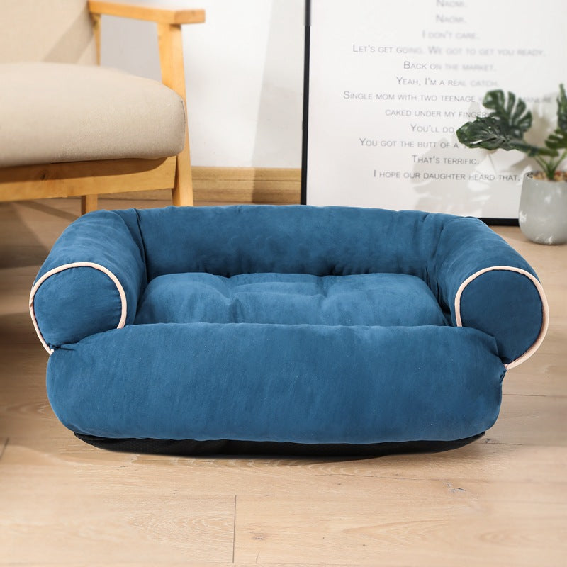 Canapé-lit pour chien, sac de couchage, chenil, chaton, maison pour animaux de compagnie, lits chauds d'hiver, coussin