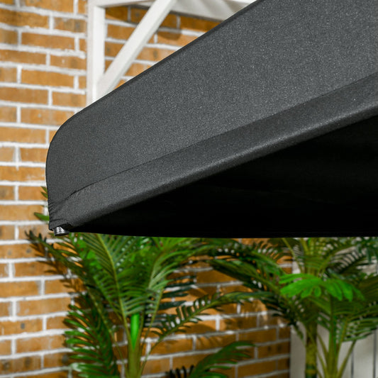 Balançoire de jardin 3 places, balancelle de porche avec coussin