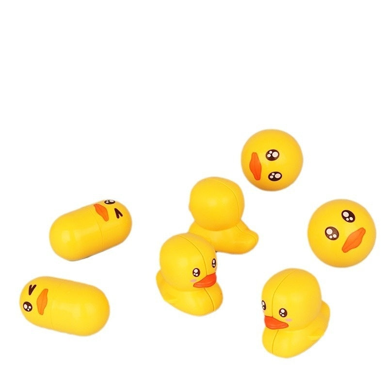 Jouets de bain à assembler avec piste, canard, table rotative pour douche et salle de bain