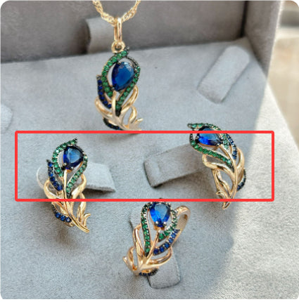 Bijoux en Zircon Micro Incrusté Or Rose Ornements