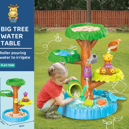Table de plage pour enfants, piscine à quatre niveaux, ensemble de jouets de jardin