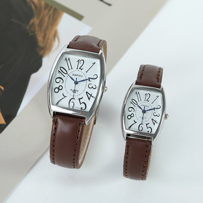 Montre-ceinture carrée tendance pour filles