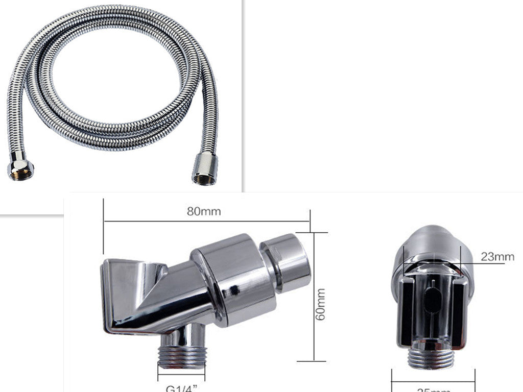Cabezal de ducha propulsado por hélice con botón de parada y filtro de algodón, boquilla de ducha de mano turboalimentada de alta presión