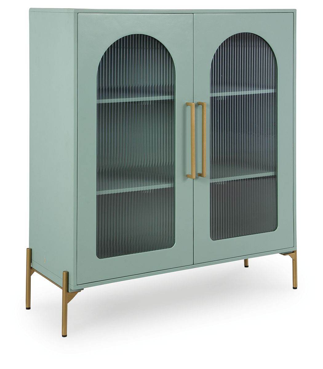 Adwen - Accent Cabinet - Light Green-0