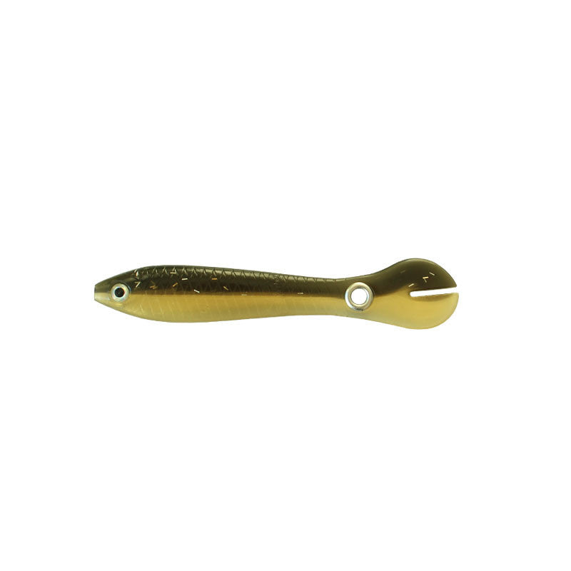 Un señuelo de imitación que rebota con mecanismo antideslizante, cebo de pesca artificial blando para lubina, trucha, lucio, primavera y otoño