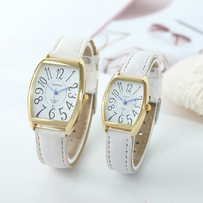 Montre-ceinture carrée tendance pour filles