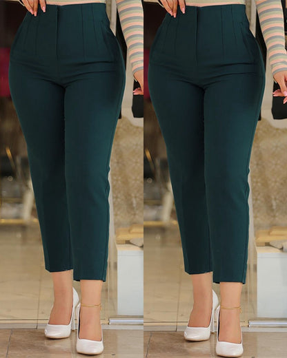 Nouveau Pantalon Décontracté pour Femme