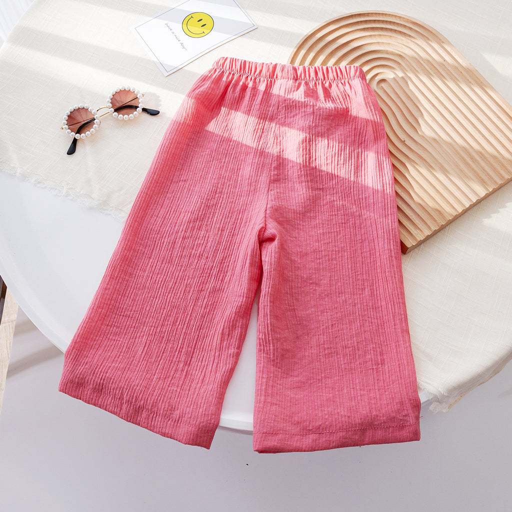 Girls' Wide-leg Pants Simple Anti-mosquito