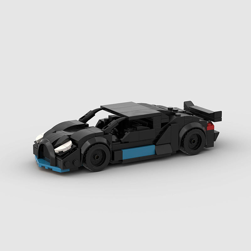 Juguetes para Niños Coche Modelo Coche Deportivo y Bloques de Construcción de Partículas Pequeñas MOC Juguetes Educativos