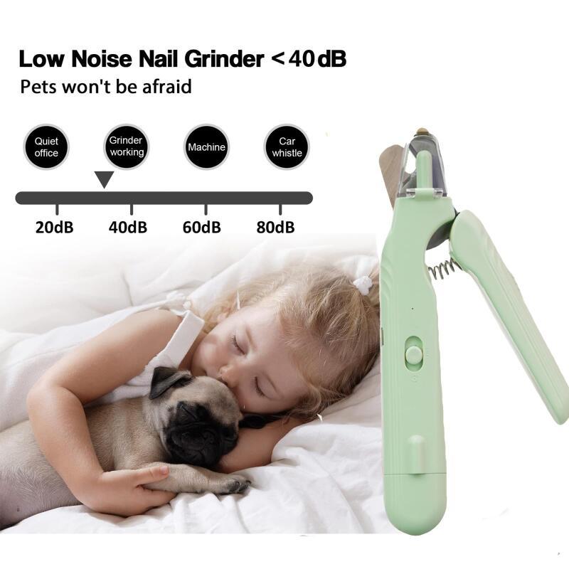 Coupe-ongles 2 en 1 pour animaux avec lumière LED, pour chiens et chats. Ciseaux spéciaux pour animaux de compagnie. Coupe-ongles multifonctions pour les pattes. Accessoires pour animaux.